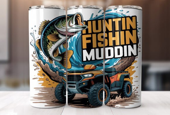 Download Country Life Hunting Fishing Tumbler PNG - Fishing tumbler png Collection